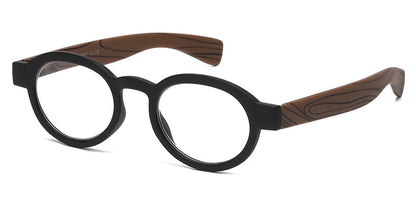 Retro reading glasses black/brown +1.00 - +3.00